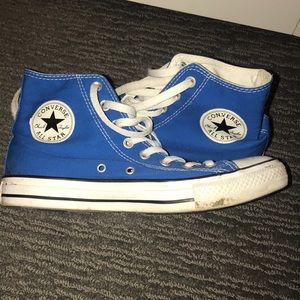 Blue converse